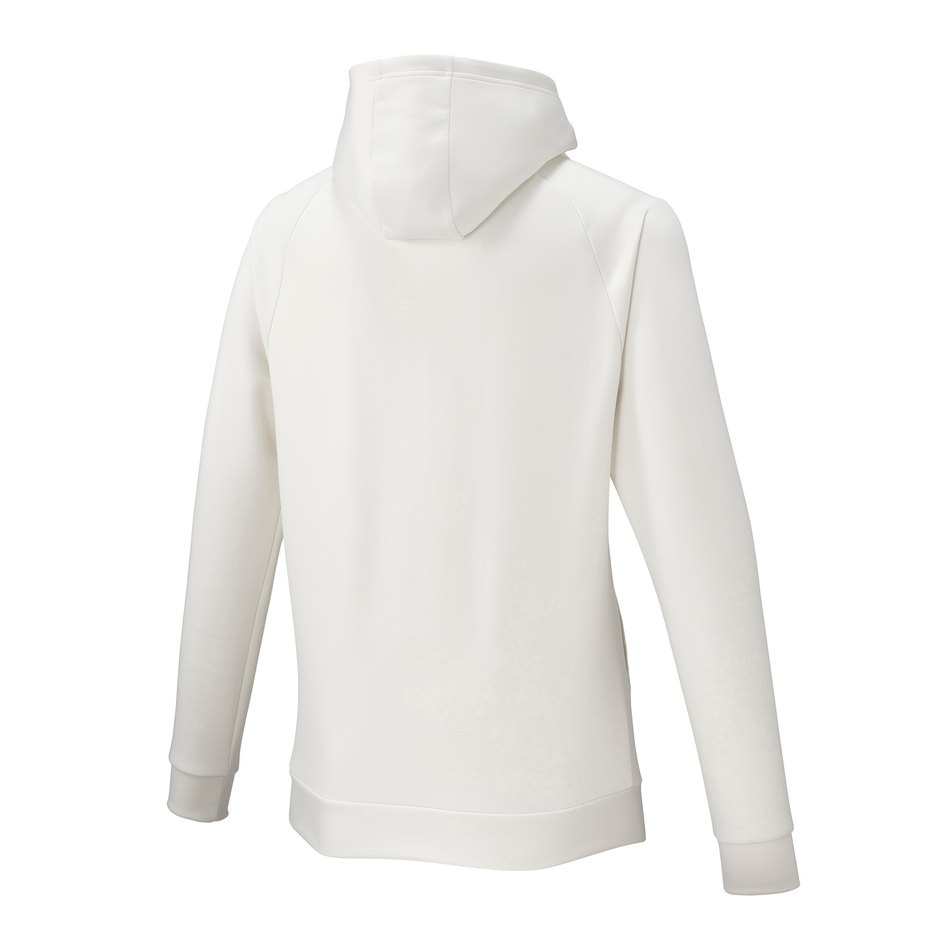 Mizuno JF SWEAT HOODIE FULL ZIP Off White