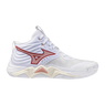 Mizuno WAVE MOMENTUM ELITE MID White/Rose Elegance/Lava Falls