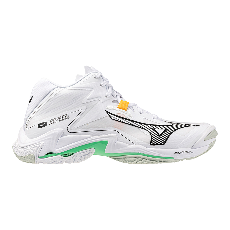 Mizuno WAVE LIGHTNING Z8 MID White/Black/Frozen Emerald