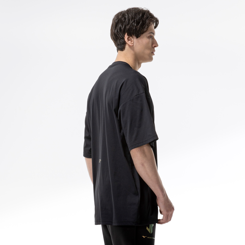 Mizuno JF SOFTDRY STRETCH TEE HALF SLEEVE Black