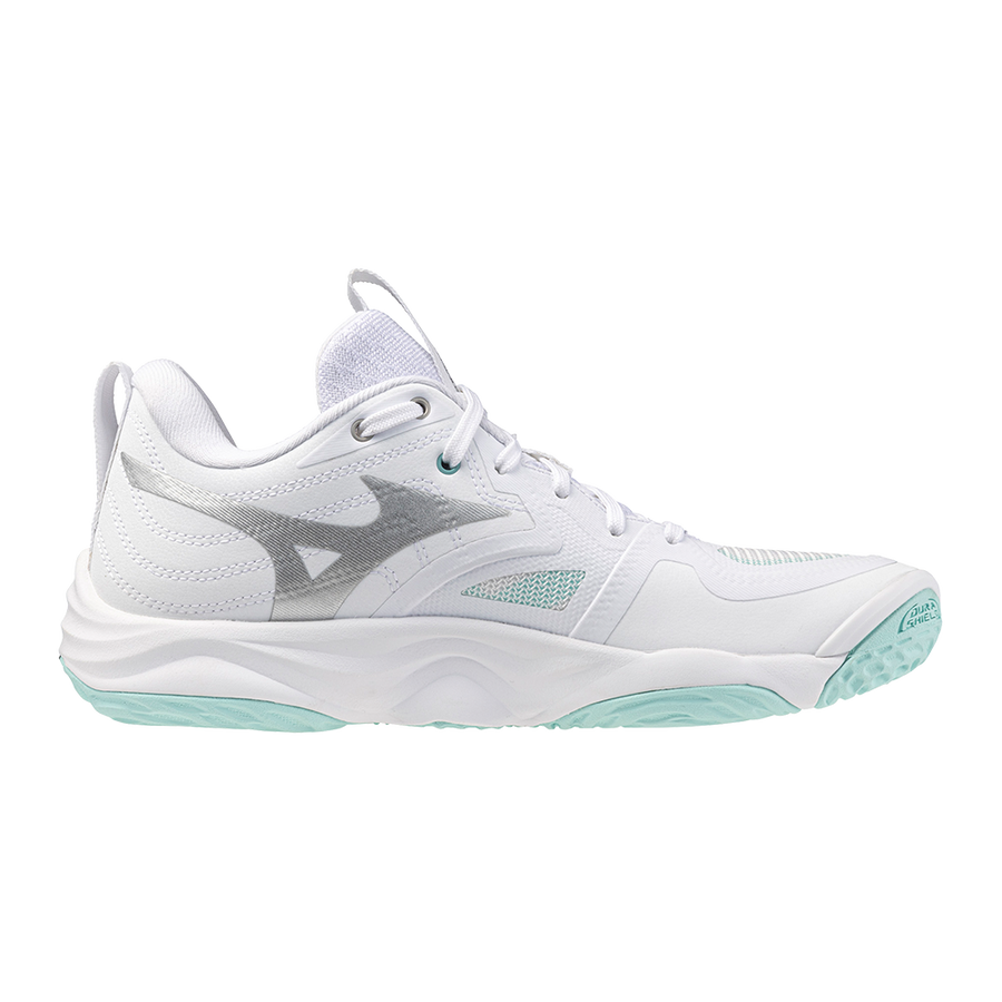 Mizuno WAVE MOMENTUM ELITE White/Blue Tint