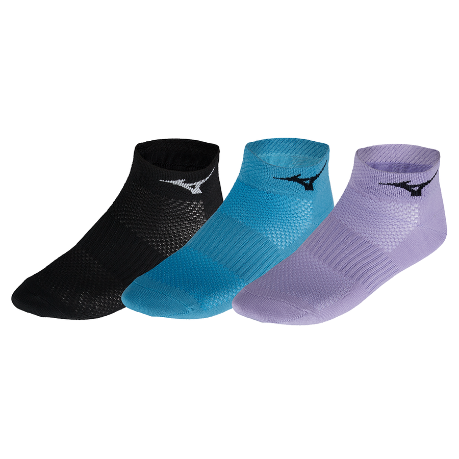 Training Mid 3P - Black | Men's Sports Socks | Mizuno UK