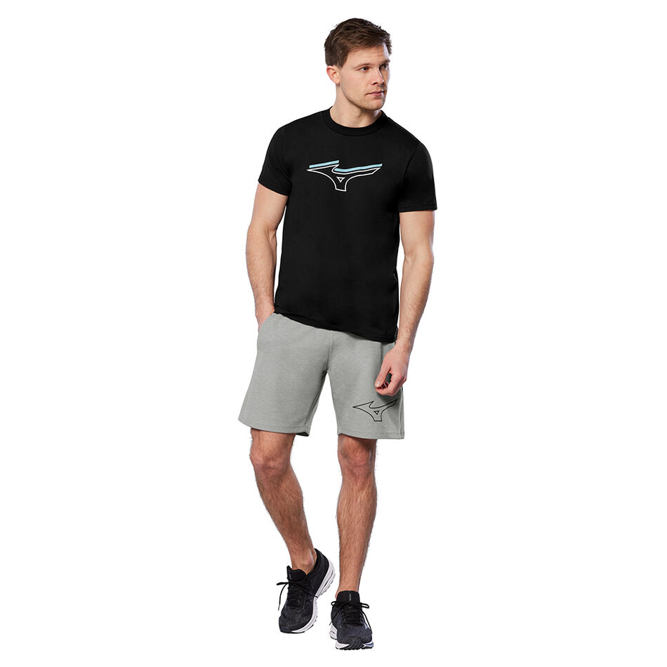 Mizuno Athletics RB Half Pant Gray heather