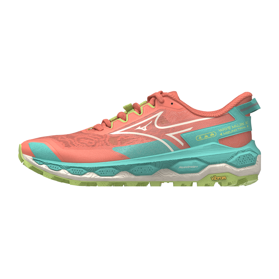 Mizuno WAVE MUJIN 11 Fresh Salmon/Pristine/Sharp Green