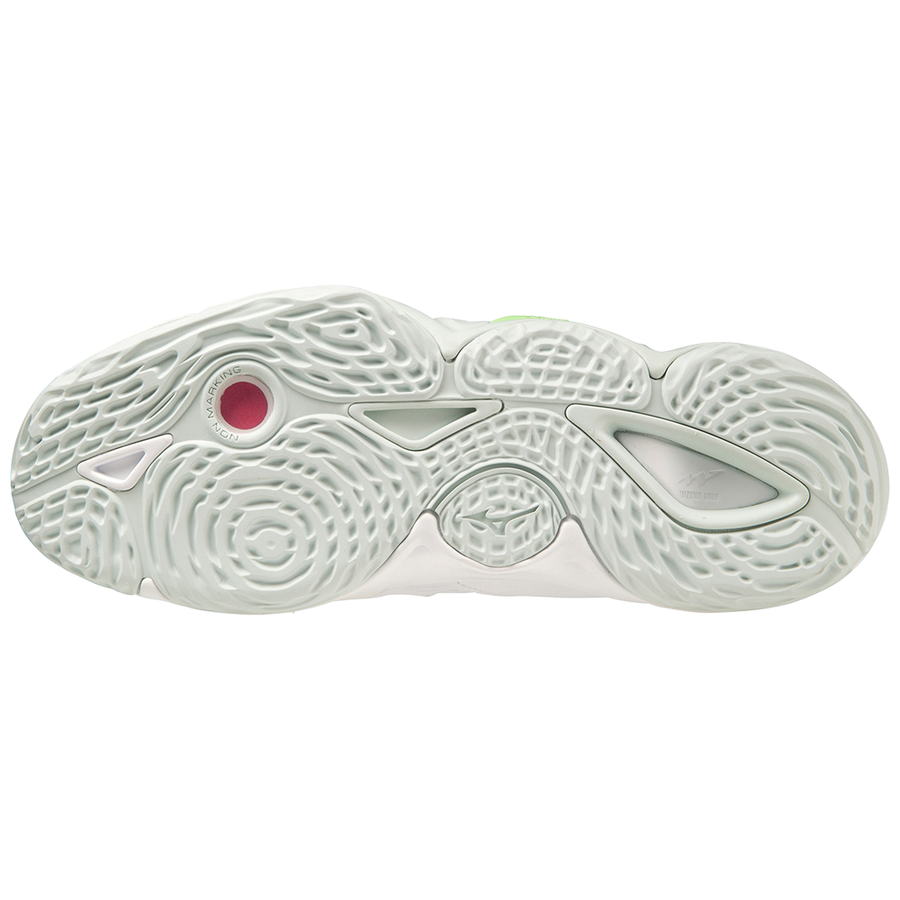 Mizuno WAVE MOMENTUM 3 White/GRidge/PatinaGreen