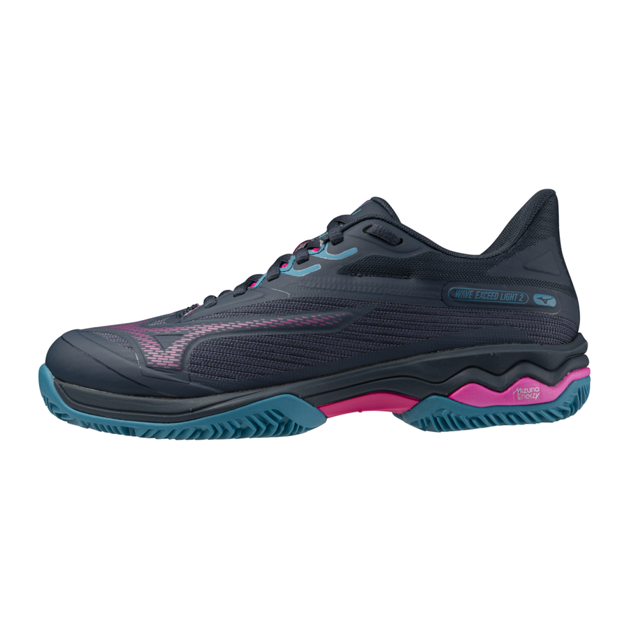 Mizuno WAVE EXCEED LIGHT 2 PADEL MidnightNavy/FuchsiaPurple/EBl