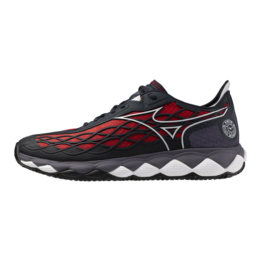 Mizuno WAVE ENFORCE TOUR PADEL Graystone/white/salsa