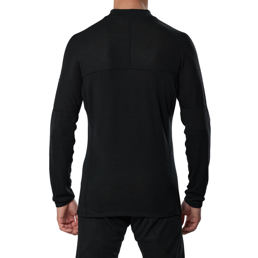 Mizuno Premium Merino Wool High Neck Black