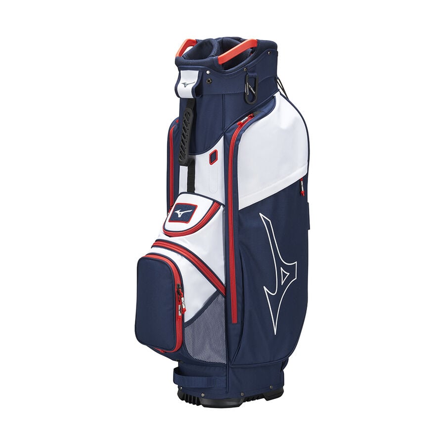 Mizuno Lightweight Golf Cart Bag - Navy/White/Red Mizuno Lightweight Golf Cart Bag - Navy/White/Red