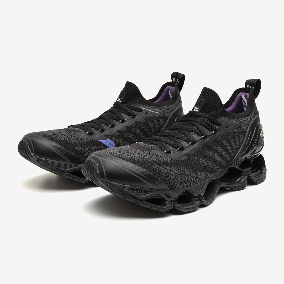 Mizuno Wave Prophecy LS Magic Stick MITA Black/Dark Grey/Purple