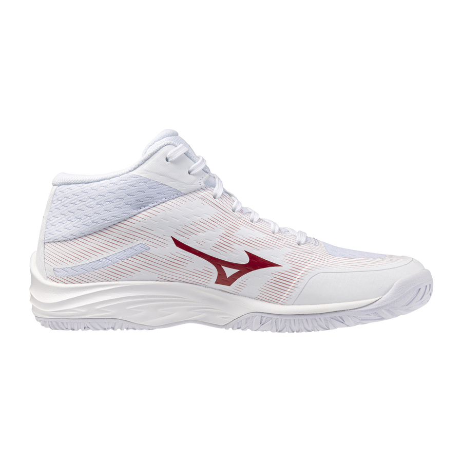 Mizuno LIGHTNING SELECT MID White/Rose Elegance/Lava Falls