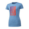 Mizuno Impulse Core Graphic Tee Brilliant blue