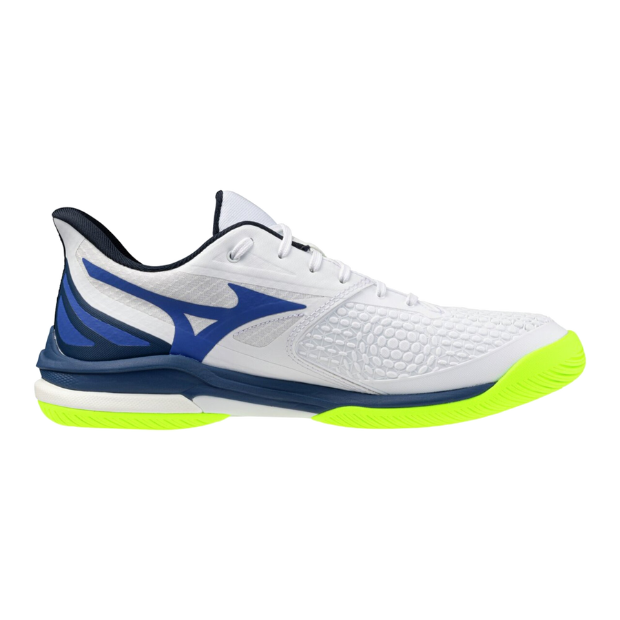 Mizuno WAVE EXCEED TOUR 7 AC White/Dazzling Blue/Lightning Yellow