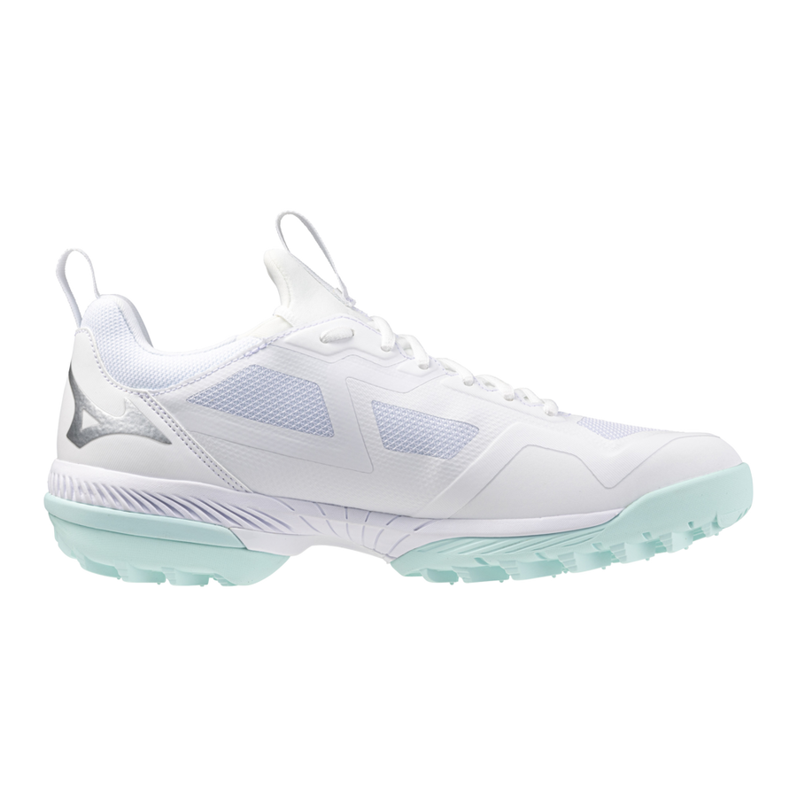 Mizuno WAVE PANTHERA 2 White/Blue Tint