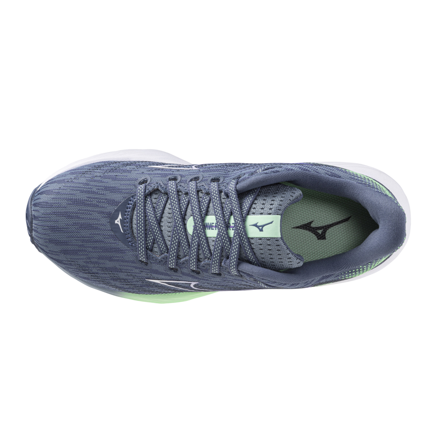 Mizuno WAVE RIDER 28 Citadel/White/Neo Mint