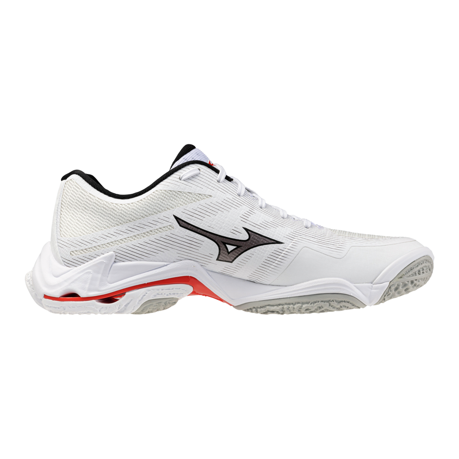 Mizuno WAVE LIGHTNING ELITE White/Black/Fiery Red