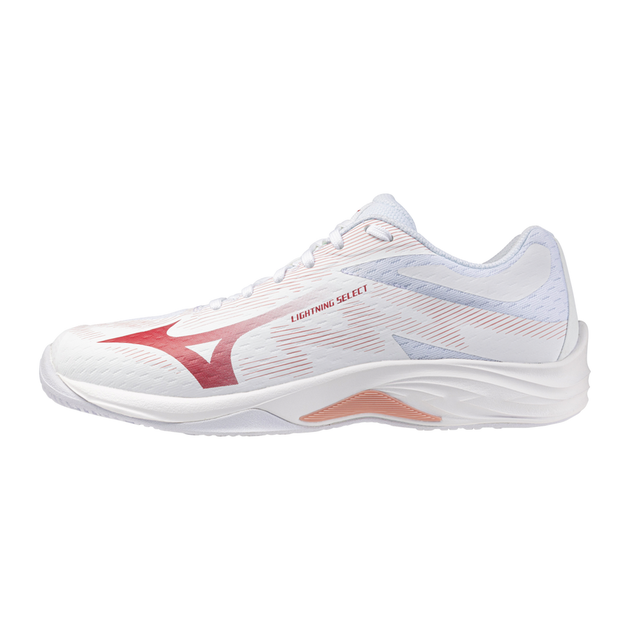 Mizuno LIGHTNING SELECT White/Rose Elegance/Lava Falls