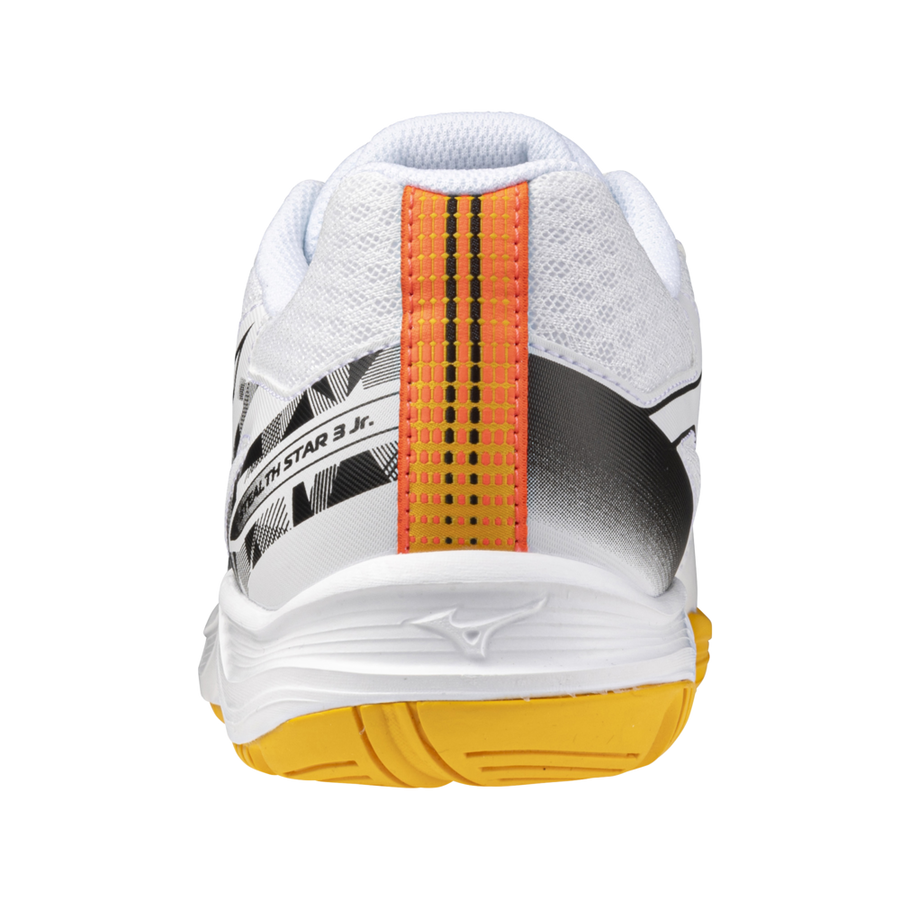 Mizuno STEALTH STAR 3 JR. White/Fiery Coral 2/Citrus