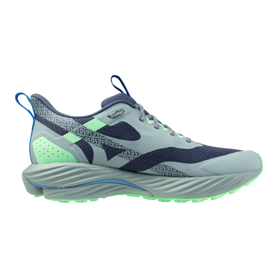 Mizuno WAVE RIDER TT 2 Vintage Indigo/Ether/Neo Mint