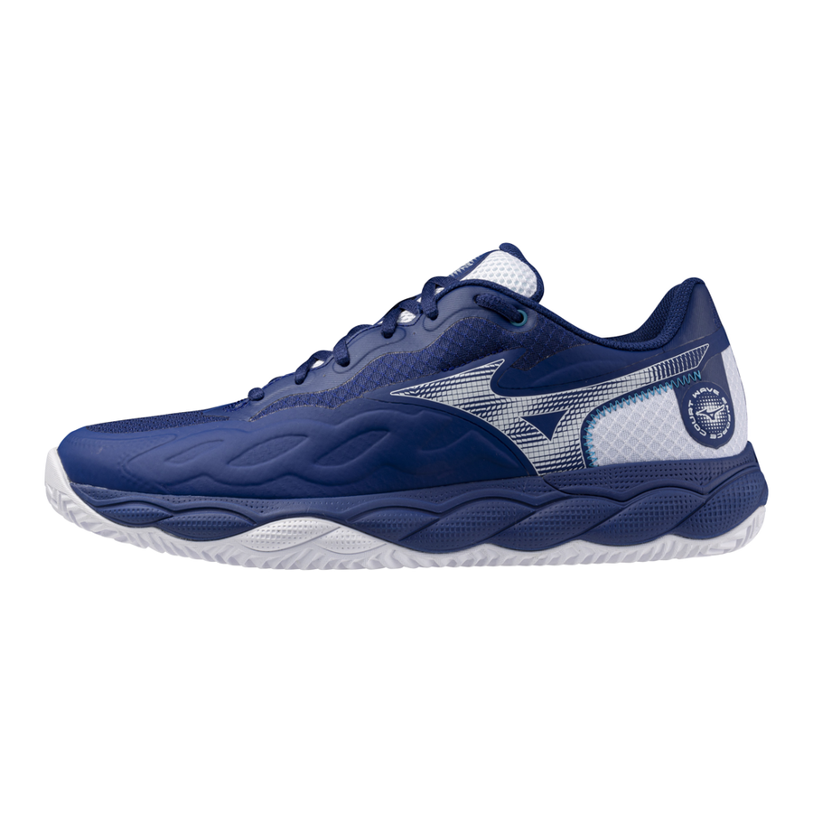Mizuno WAVE ENFORCE COURT CC BellwetherBlue/White/FjordBlue