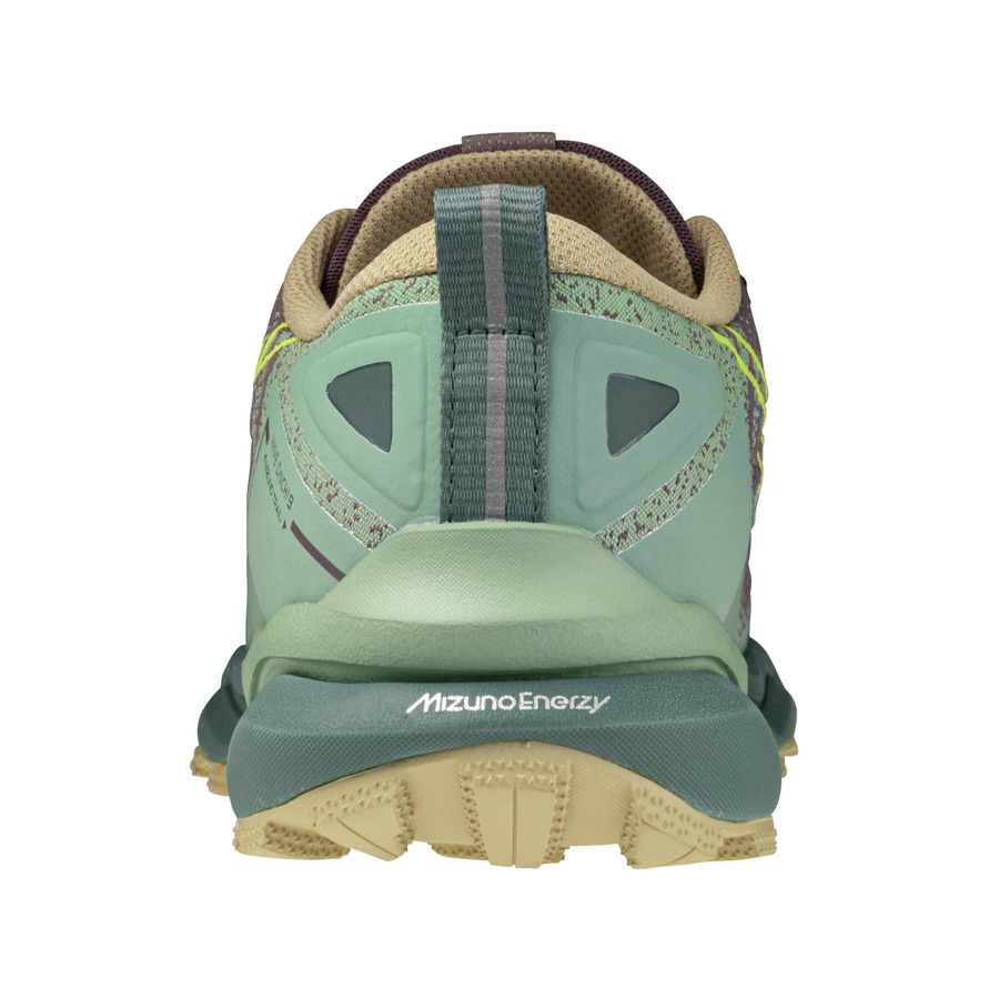 Mizuno WAVE DAICHI 9 Granite Green/Fortune Yellow/P