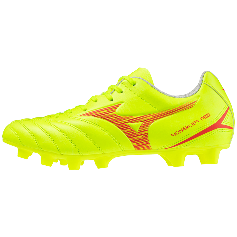 Mizuno MONARCIDA NEO III SELECT Safety Yellow/Fiery Coral 2