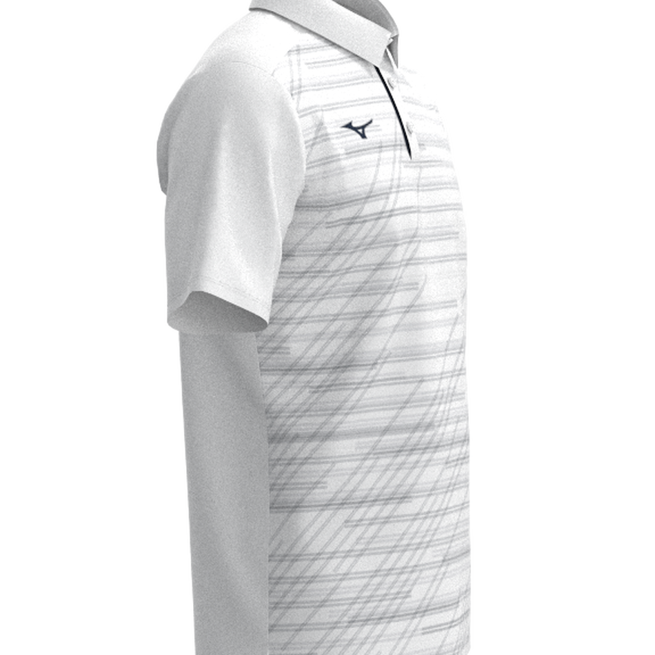 Mizuno Chiba Polo Men White