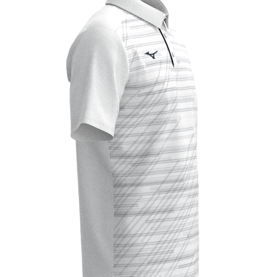 Mizuno Chiba Polo Men White