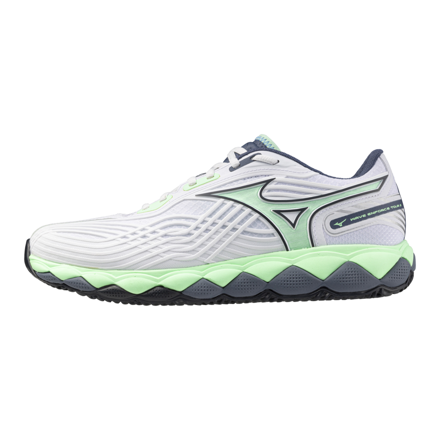 Mizuno WAVE ENFORCE TOUR 2 CC White/neo mint/vintage indigo