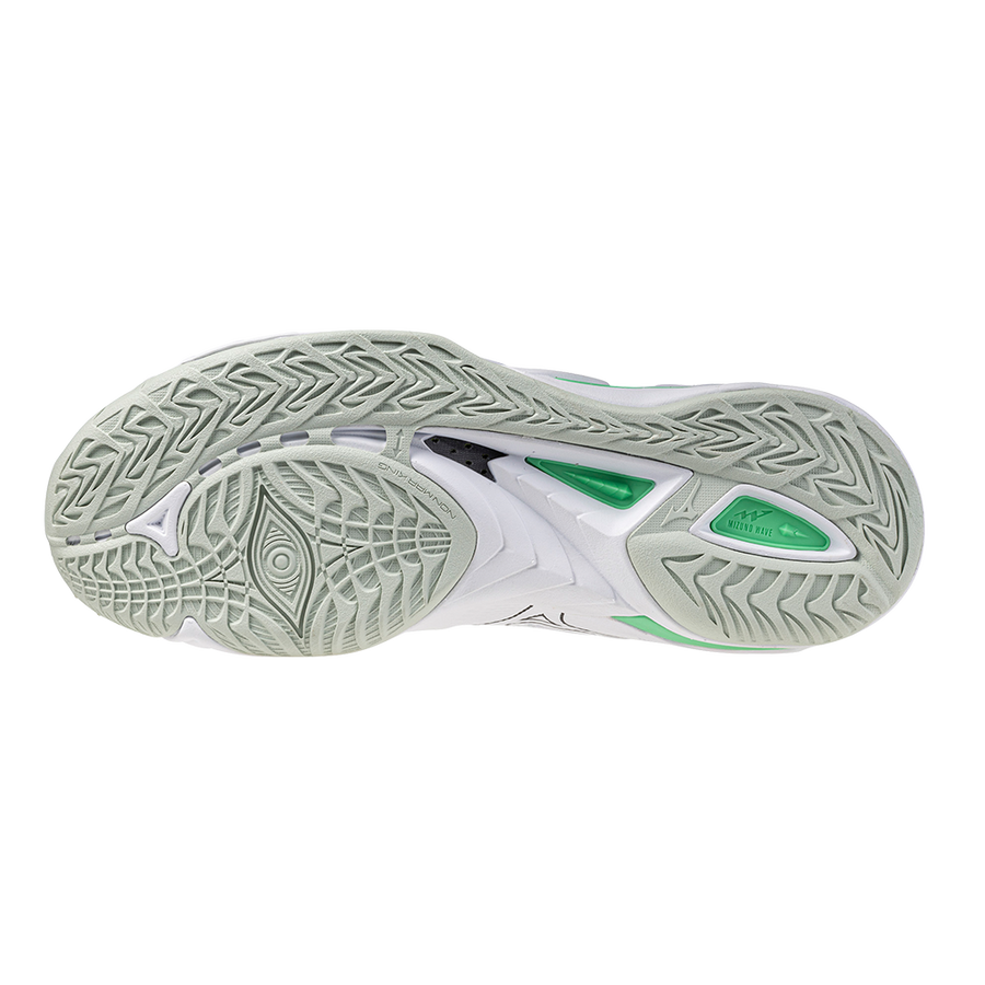Mizuno WAVE MIRAGE 5 White/Black/Frozen Emerald