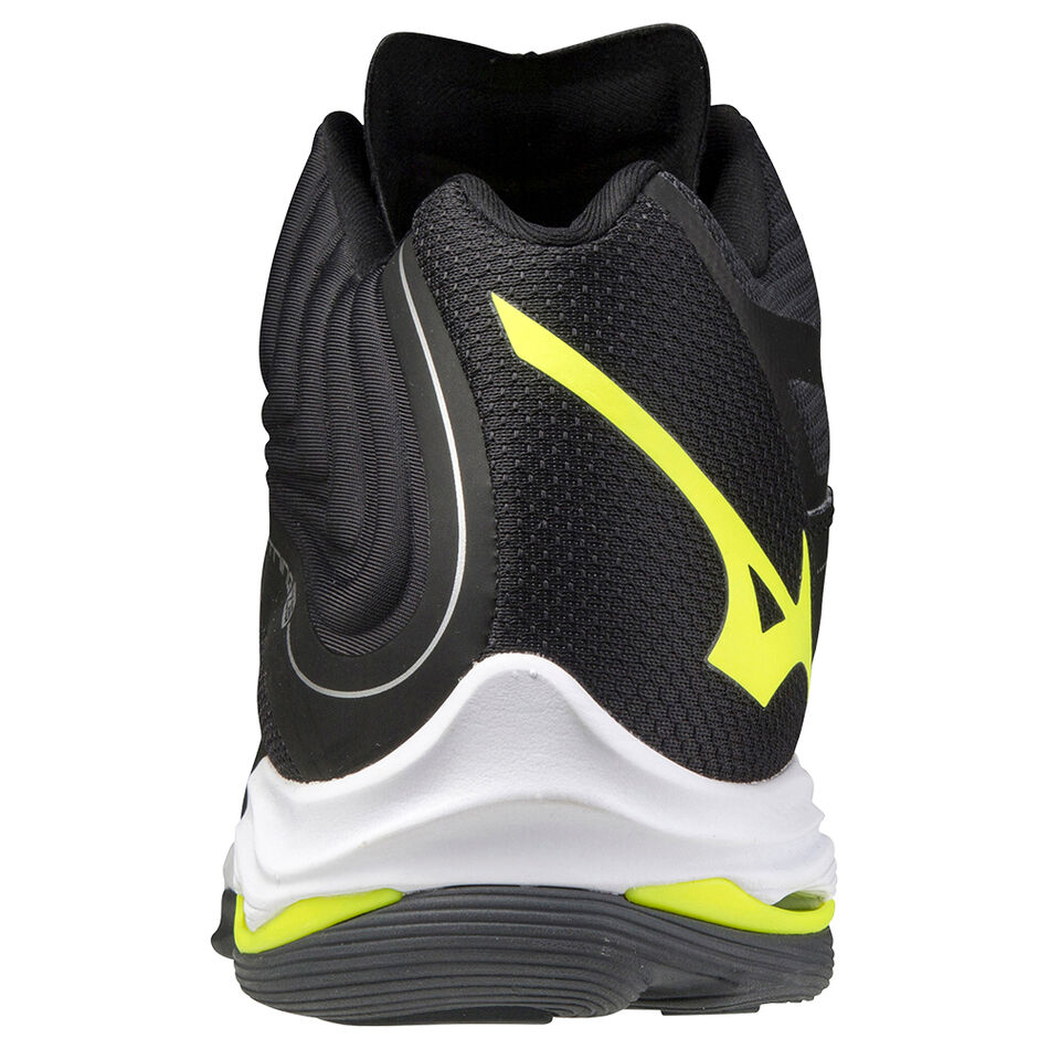 Mizuno Wave Lightning Z6 Mid Black/BlueAtoll/SYellow