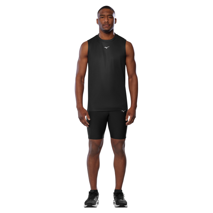 Mizuno CORE GRAPHIC SLEEVELESS Black oni