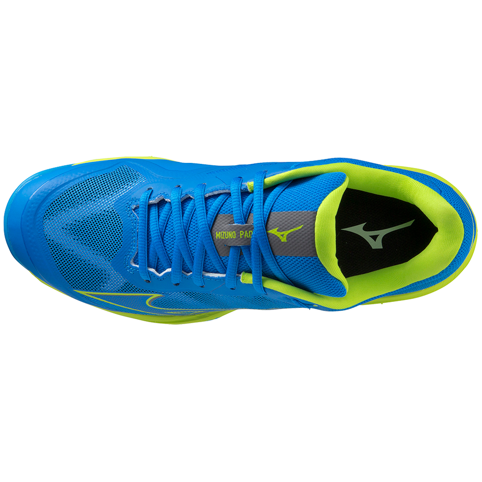 Mizuno Wave Exceed Light Padel Peace Blue/Acid Lime/White