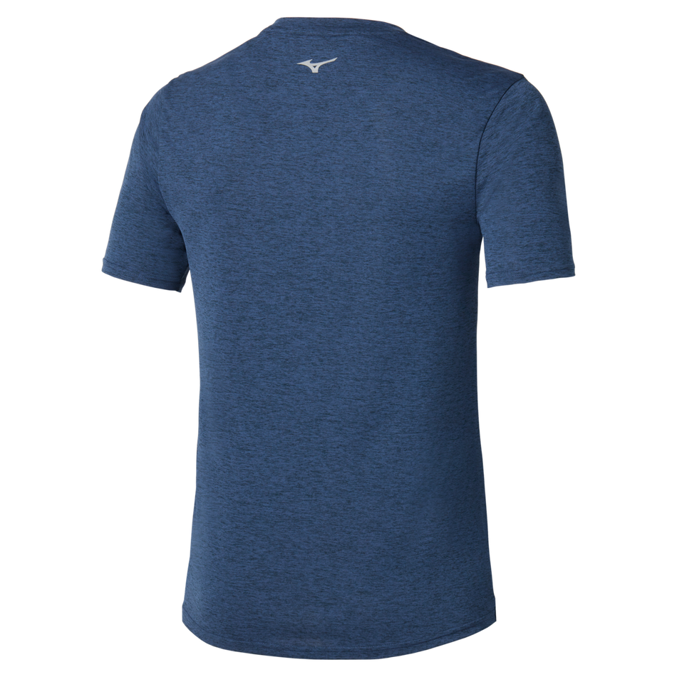 Mizuno Core Run Short Sleeve Tee(M) Estate Blue