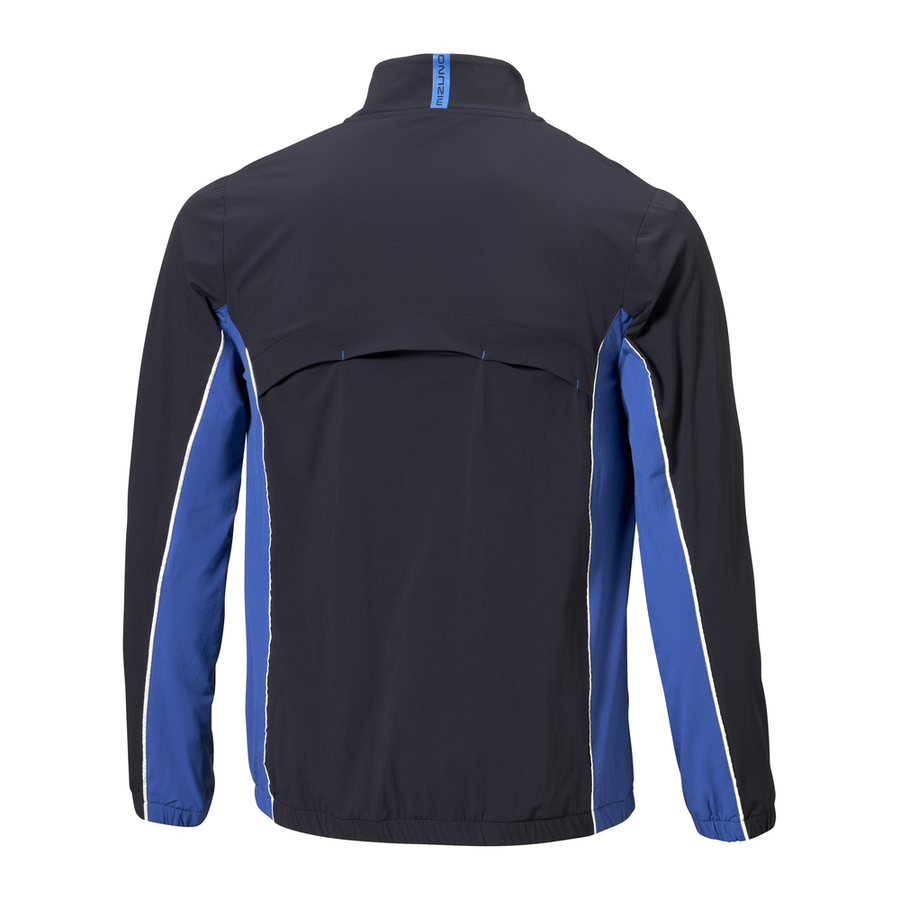 Mizuno Elevated Warm Full Zip Baritone Blue