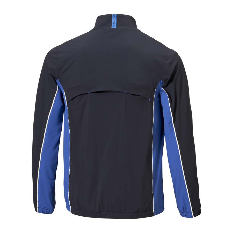 Mizuno Elevated Warm Full Zip Baritone Blue