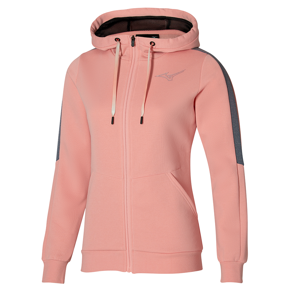 Mizuno Release Sweat Jacket Apricot Blush