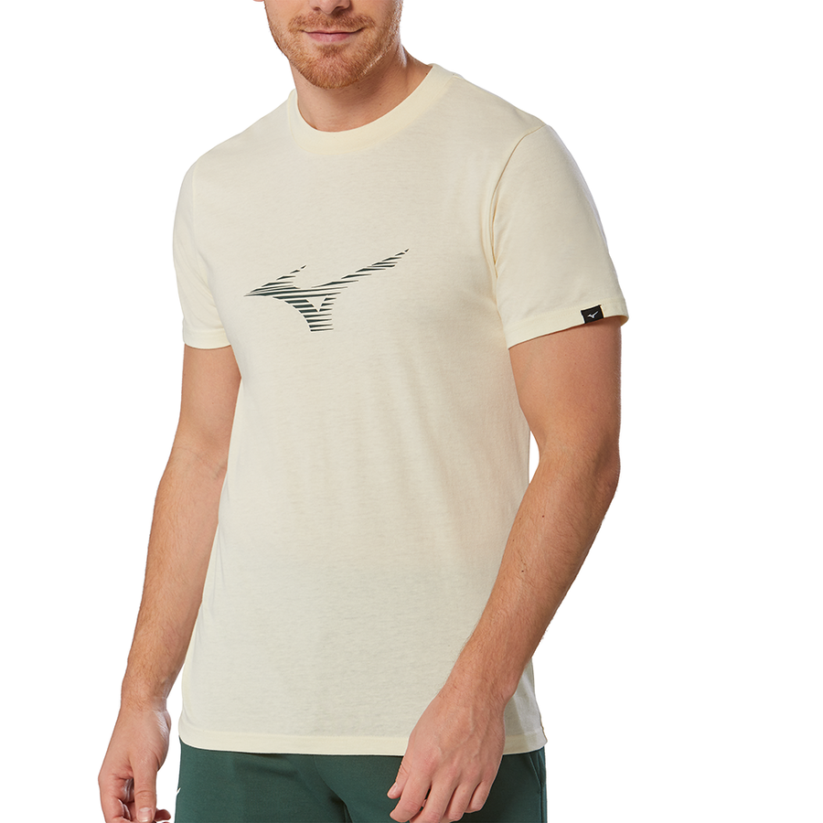 Mizuno Athletics RB Tee Papyrus