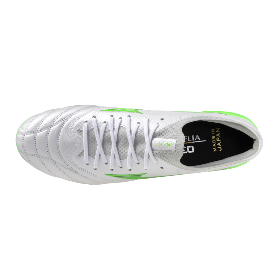 Mizuno MORELIA NEO IV BETA JAPAN MIX White/neon green/cool gray 3c