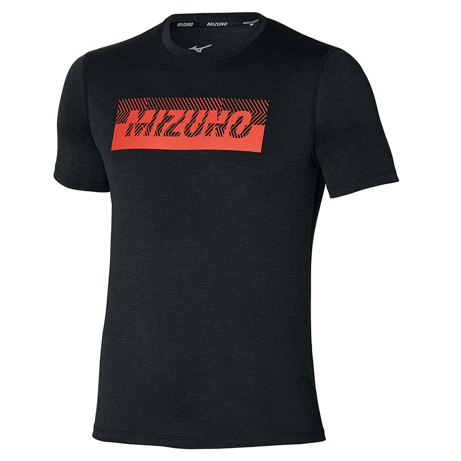 Mizuno Core Mizuno Graphic Tee Black