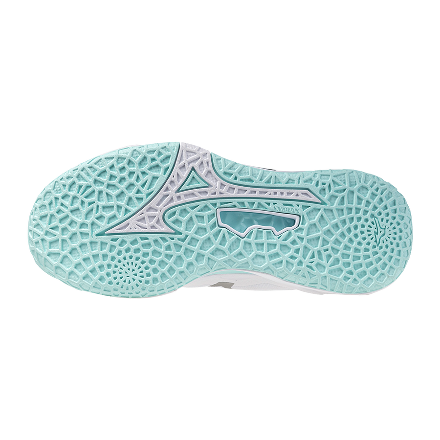 Mizuno WAVE STEALTH NEO 2 White/Blue Tint