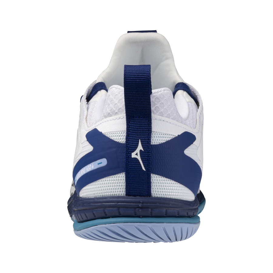Mizuno WAVE DRIVE NEO 4 White/Bellwether Blue/Fjord Blue