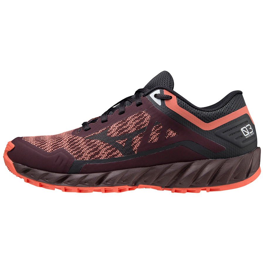 Mizuno Wave Ibuki 3 Fudge/Obsidian/LCoral