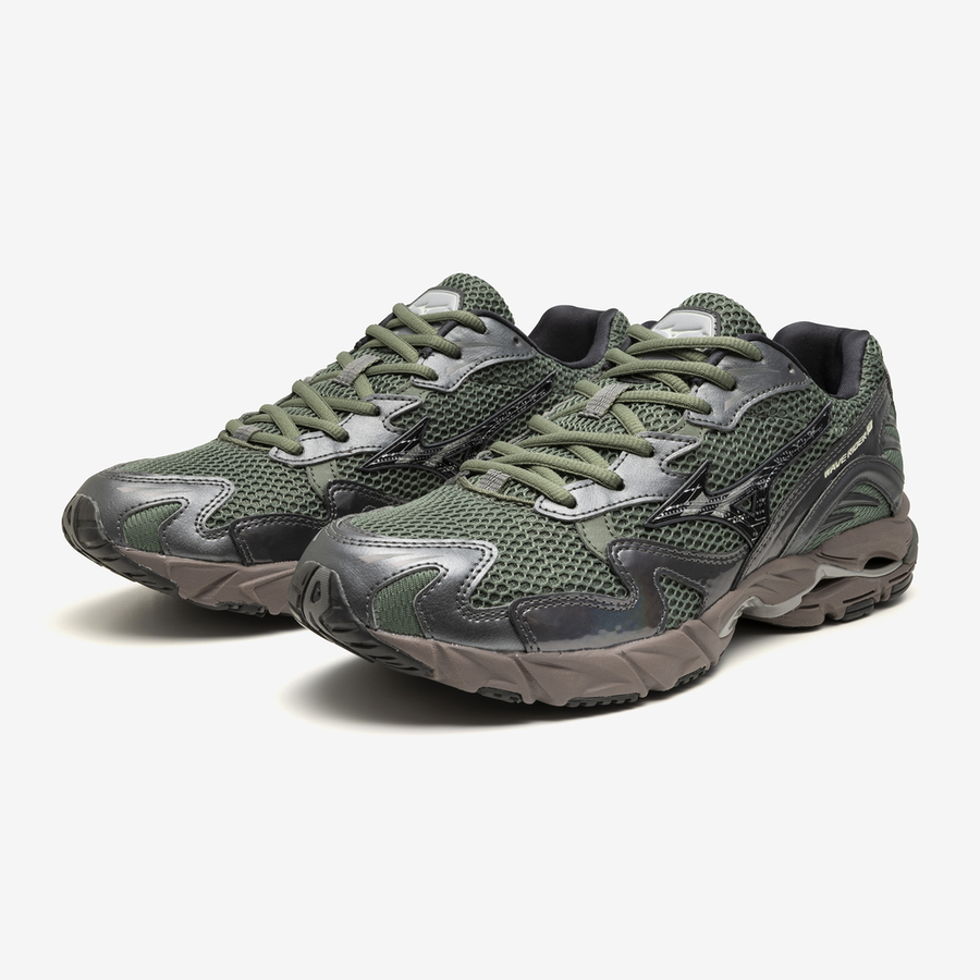 Mizuno WAVE RIDER 10 AgaveGreen/BlackSand/MetallicG