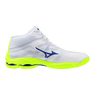 Mizuno WAVE LIGHTNING PRO MID White/Lightning Yellow/Dazzling Blue