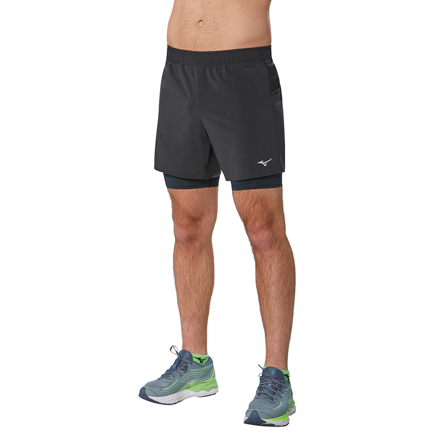 Mizuno ER 5.5 2in1 Short Black