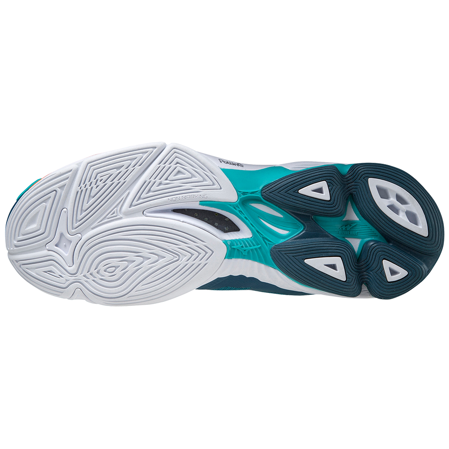 Mizuno Wave Lightning Z6Mid LBlue/White/Firecracker