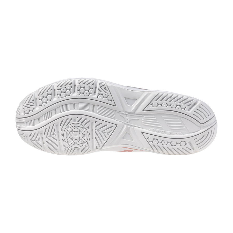 Mizuno STEALTH STAR 3 JR. White/Rose Elegance/Lava Falls