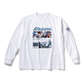 Mizuno Long Sleeve Graphic Tee White