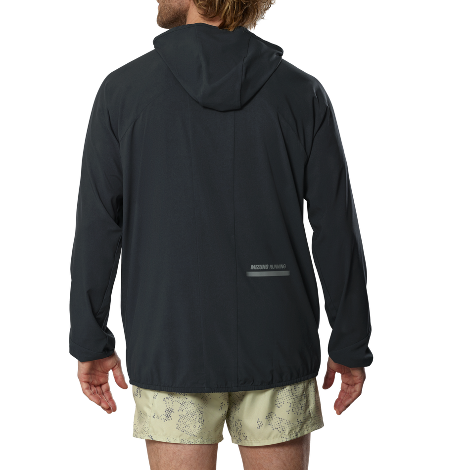 Mizuno Active Alpha Hooded Jacket(M) Black